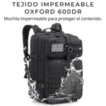 Mochila Táctica Impermeable 50L para acampada o senderismo - Alvi Shop Online