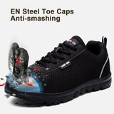 Zapatos de seguridad para mujer, ligeras y transpirables L8038 - Alvi Shop Online