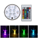 Lámpara LED RGB de varios colores con mando a distancia - Alvi Shop Online