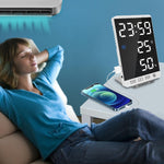 Reloj despertador con espejo y LED de 6 pulgadas - Alvi Shop Online