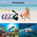 Conjunto de snorkel para buceo subacuático Mod. SK1 - Alvi Shop Online