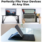 Se adapta perfectamente a tus dispositivos sean cuales sean su tamaño.