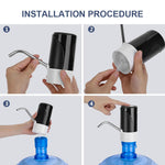 Dispensador de agua mineral eléctrica con carga USB - Alvi Shop Online