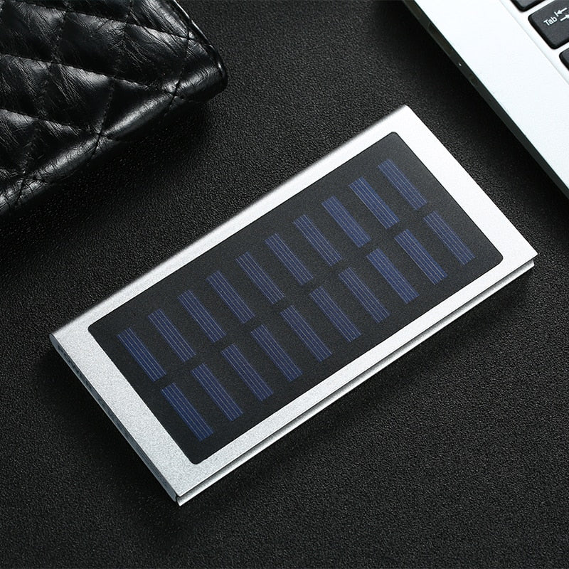 Cargador Solar para teléfono móvil, 50000mah, 2 USB, LED – Alvi Shop Online