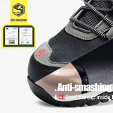 Zapatos de seguridad con punta de acero para hombre - Alvi Shop Online