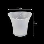 Cubo de hielo con luz LED - Alvi Shop Online